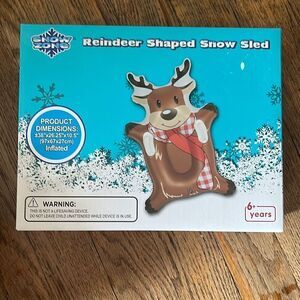 Reindeer Snow Sled 